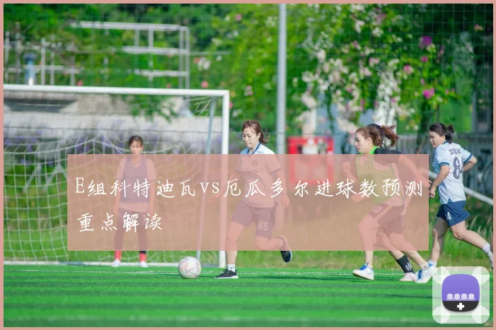 E组科特迪瓦vs厄瓜多尔进球数预测重点解读